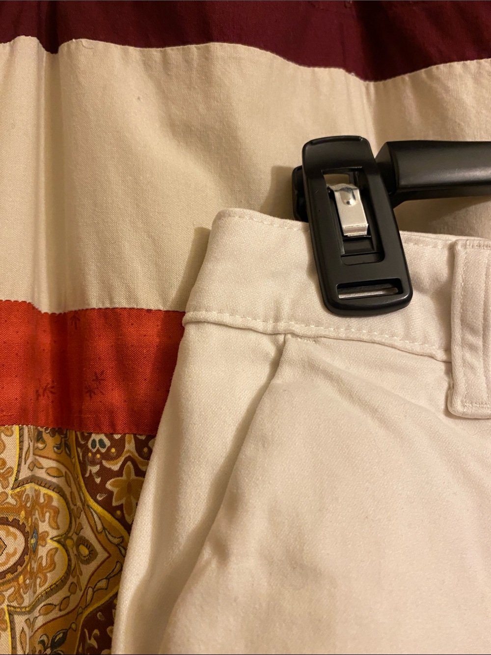 Banana Republic White Cotton Bermuda Shorts - Picture 2 of 8